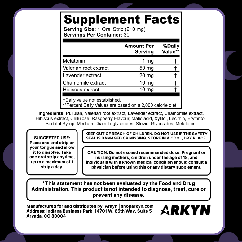 ARKYN SLEEP STRIPS
