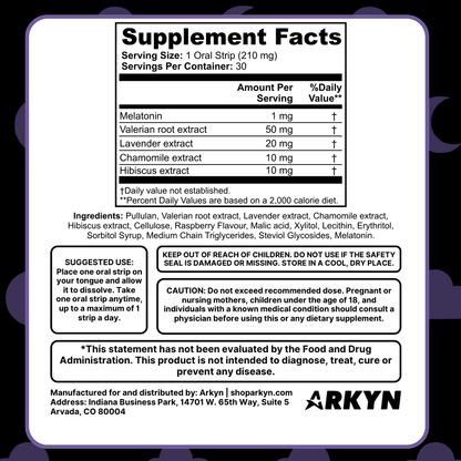 ARKYN SLEEP STRIPS